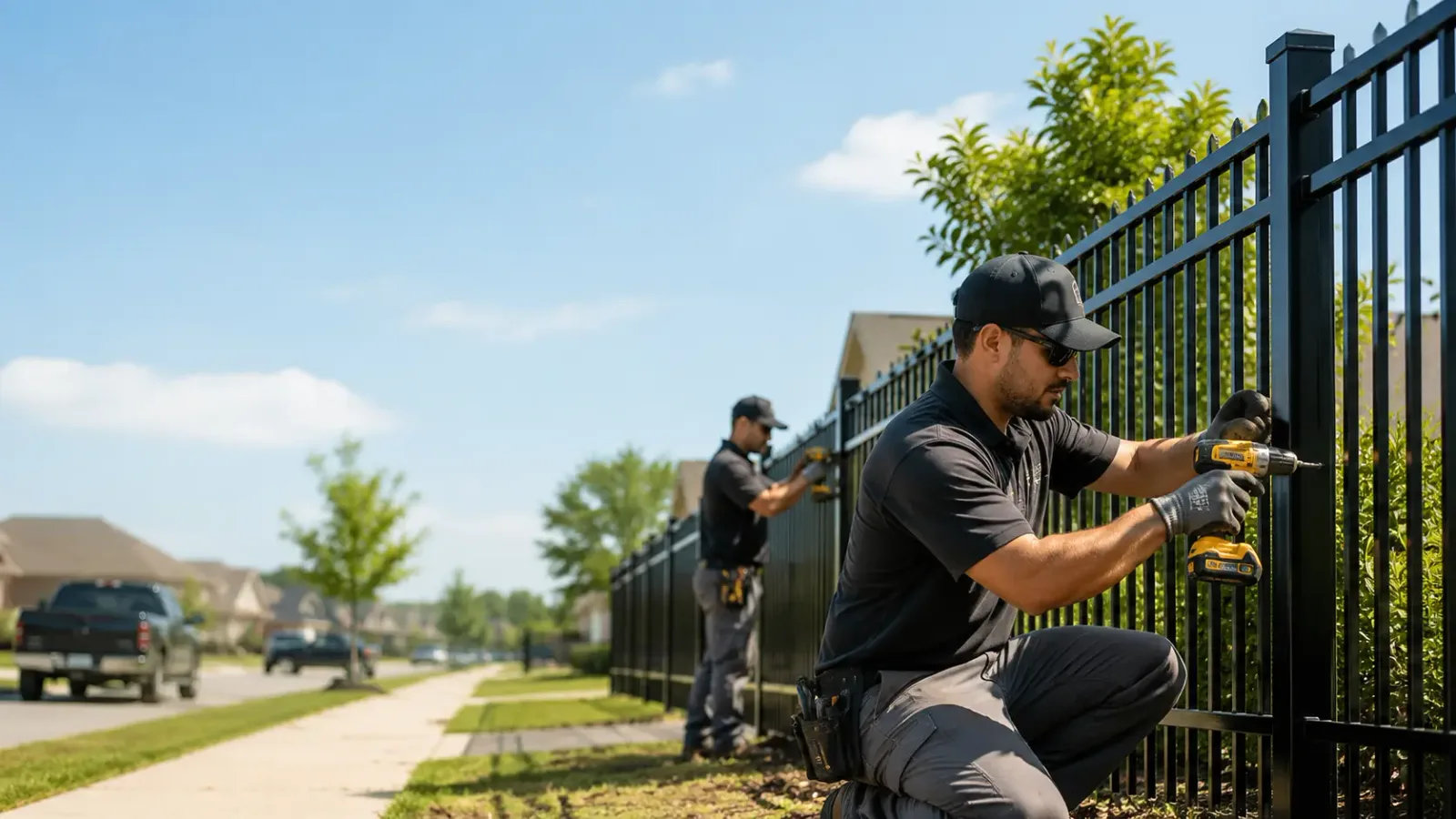 Metal Fence Installation in Brandon, MN